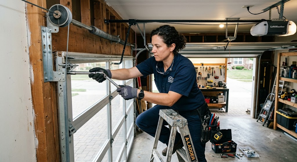 Adjusting Garage Door Hardware